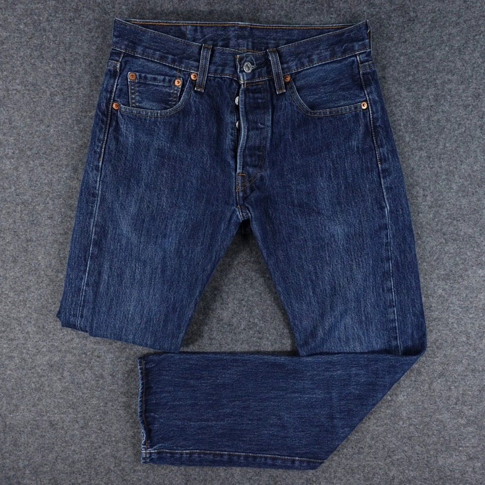 Levi's Slim Straight Dark Blue Denim Jeans